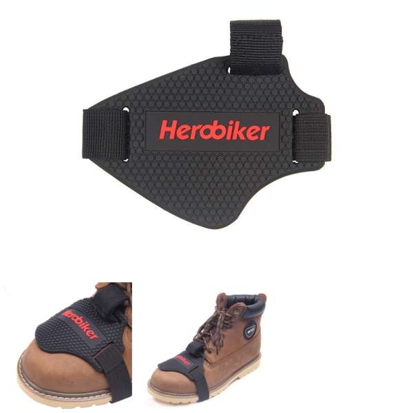 Motorcycle Shifter Boot Shoes Cover Dirt Bike Shift Guard Protector Protective Gear Black