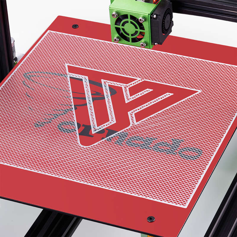 TEVO Tornado DIY 3D Printer Kit 300*300*400mm Large Printing Size 1.75mm 0.4mm Nozzle Support Off-