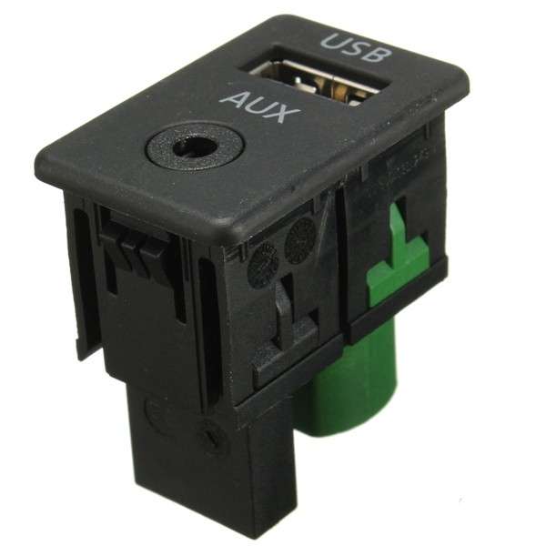 USB Aux Switch & USB Wire Cable Adapter For BMW 3 5 series E87 E90 E91 E92 X5 X6