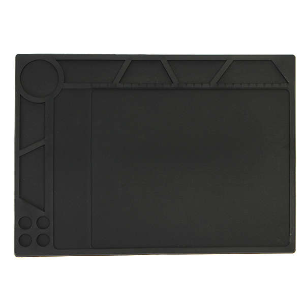 YIHUA Heat Resistant Silicone Pad Desk Mat Maintenance Platform Heat Insulation BGA Soldering Repair