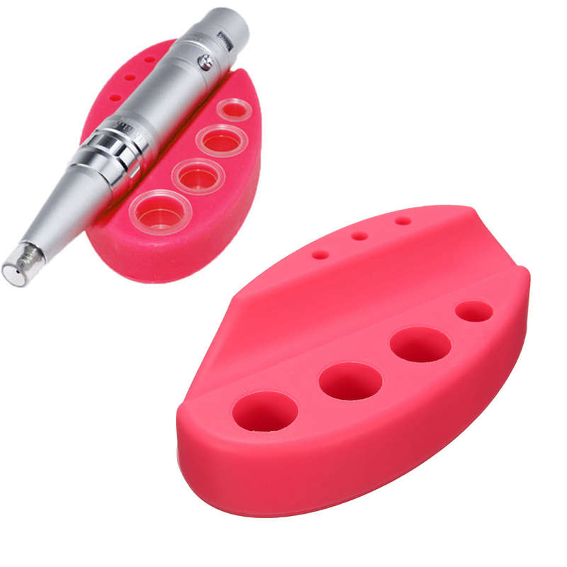Micro Blading Silicone Pigment Ink Cup Machine Holder Permanent Tattoo Supplies