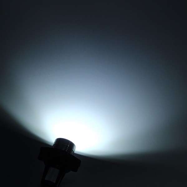 Pair White Angel Eyes LED Halo Ring Maker 6W Light Bulb For BMW E90 E91