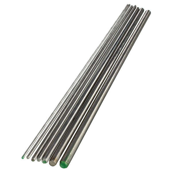 500mm M3 to M12 Stainless Steel Threaded Rod Screw Rod