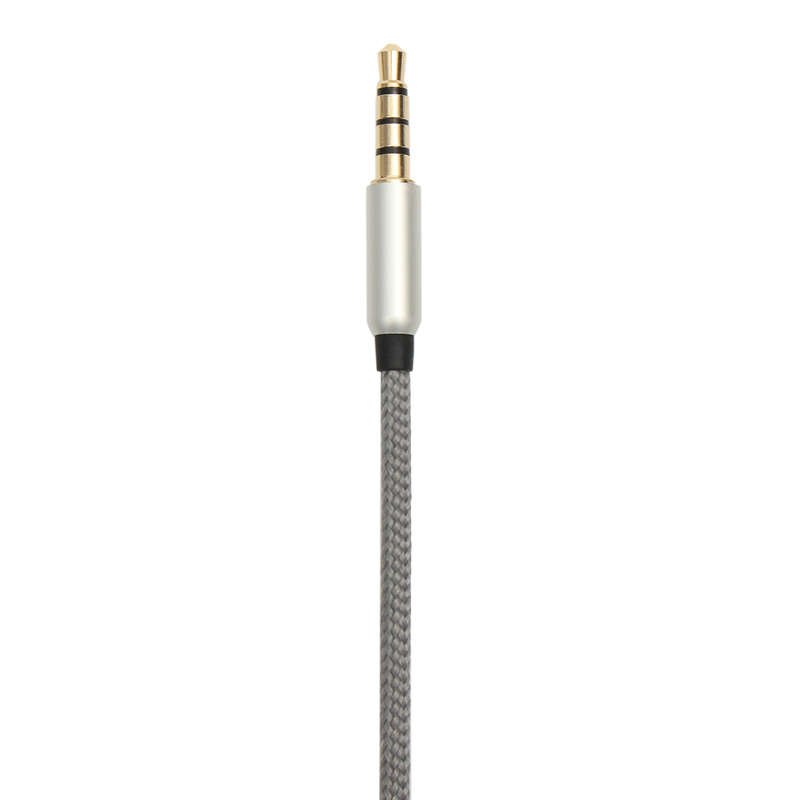 1.2M Replacement Audio Cable with Remote & Mic for Sennheiser HD595 HD598 HD558 HD518 Headphones