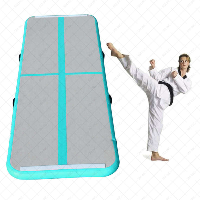 IPRee&reg; Gym Air Track Floor Pad Home Gymnastics Tumbling Inflatable Rolling Mat