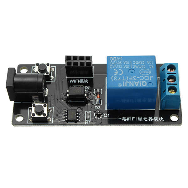 DC 5V One Channel WiFi Relay Module Smart Home Cell Phone WiFi Wireless Remote Control Switch APP Wi