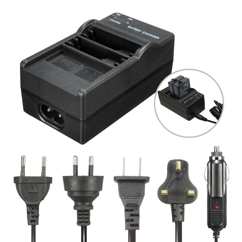 AHDBT-501 Battery Dual Port Slot Charging Charger Dock For Gopro Hero 5 Camera
