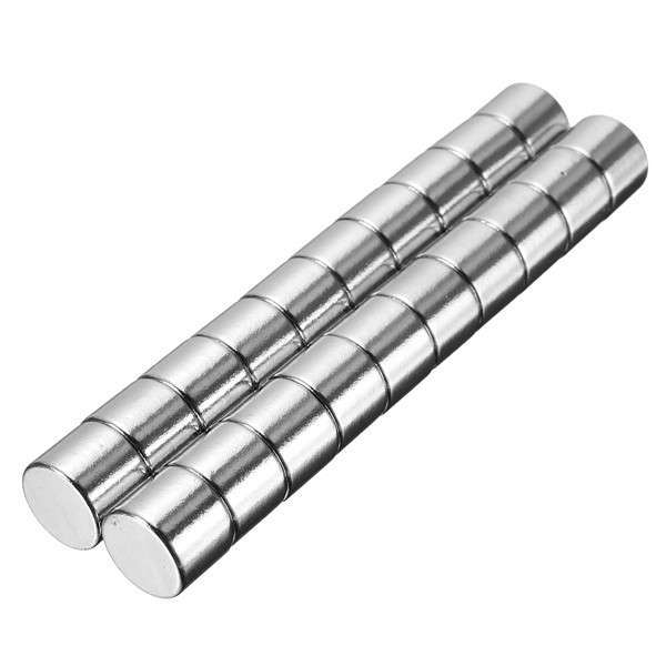 20pcs N50 Strong Round Cylinder Magnets 10 mm x 8 mm Rare Earth Neodymium Magnets