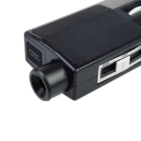 60X-100X LED Light Pocket Microscope Handheld Magnifying