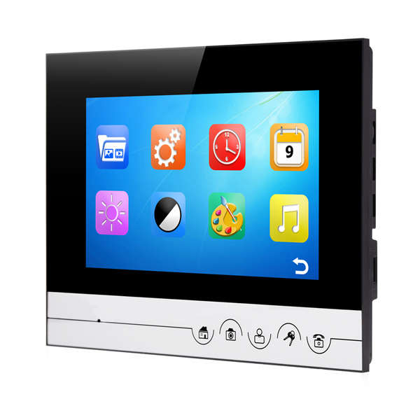 7 inch TFT 2.4G Wired Color Intercom Doorbell Video Door Phone Night Vision IR Outdoor Monitor