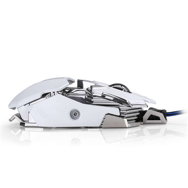 Combaterwing 4800DPI USB Wired Professional Gaming Mouse Programmable 10 Buttons RGB Breathing LED