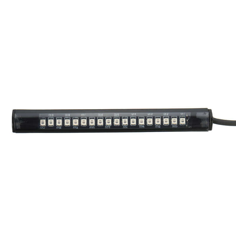 Flexible 18 LED Motorcycle ATV Tail Brake Stop Turn Signal Strip Light