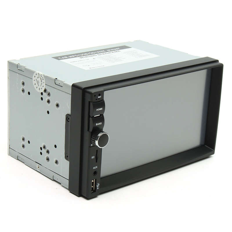 7 Inch Touch Screen 2 Din Car 1080P Radio Auto FM Aux/AUX/SD/MP5 Bluetooth And Camera