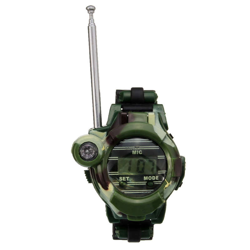 2Pcs 7 in 1 Children Walkie Talkie Child Kids Watches Outdoor Game Interphone