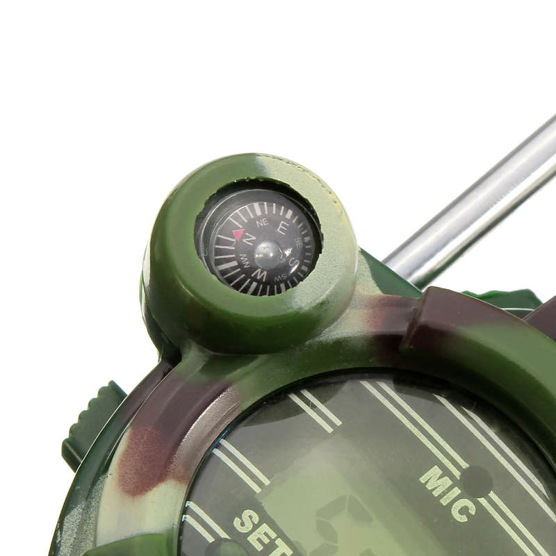2Pcs 7 in 1 Children Walkie Talkie Child Kids Watches Outdoor Game Interphone