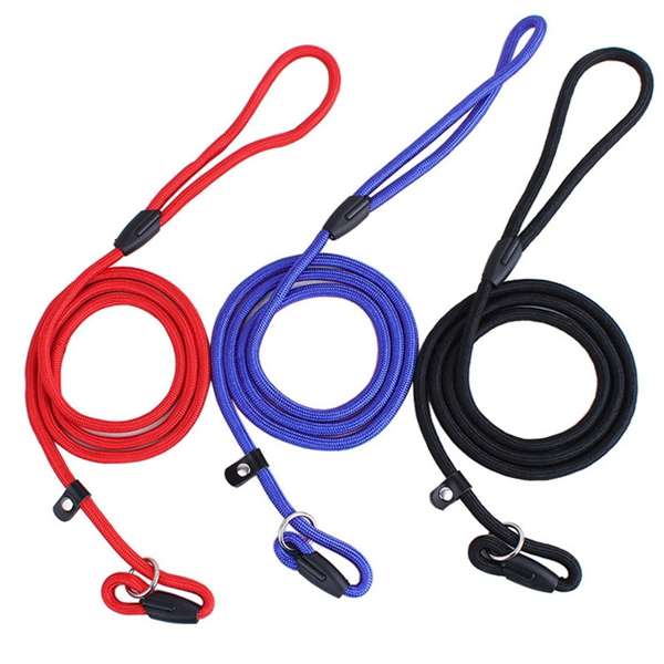 1cm Diameter Nylon Slip Rope Walk the Dog Pet Lead Leash Soft Strong Working Training