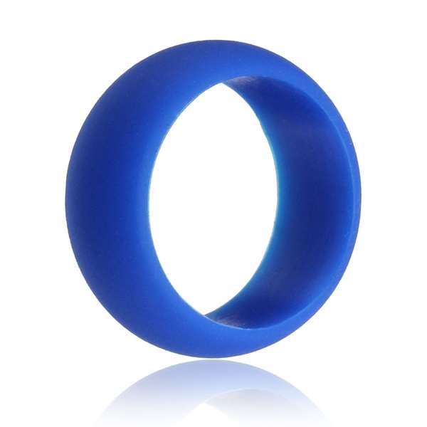 Size 9 Rubber Silicone Soft Band Ring For Men