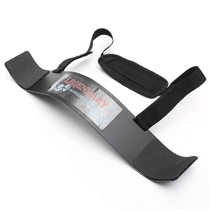 Muscle Fitness Bicep Isolator Arm Blaster Barbell Training Weight Lifting Strap