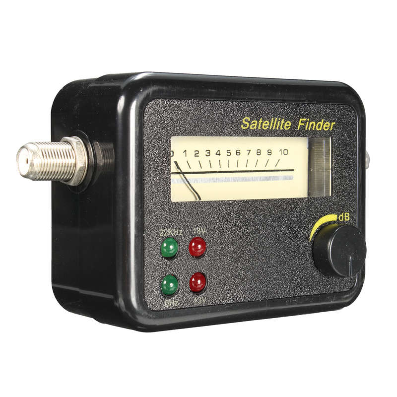 Mini Digita LCD Display Satellite Signal Tester Finder Meter TV Receiver 13-18V