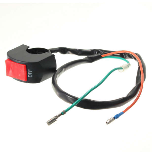 7/8inch Motorcycle Motorbike Handlebar Headlight Fog Spot Light On Off Switch