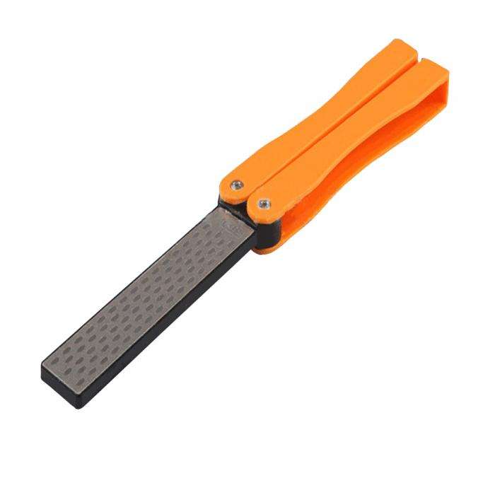 Honana HG-GT Double Sided Folded Pocket Sharpener Diamond Knife Sharpening Tool Gardening Outdoor