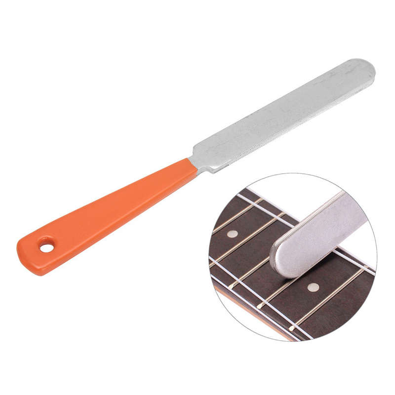 Guitar Fret Crowning Luthier File Stainless Steel Narrow Dual Cutting Edges