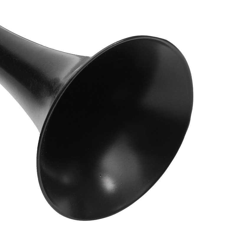 12V 150db Loud Dual Black Car Truck Trumpet Air Horn Horns Mega Train Universal