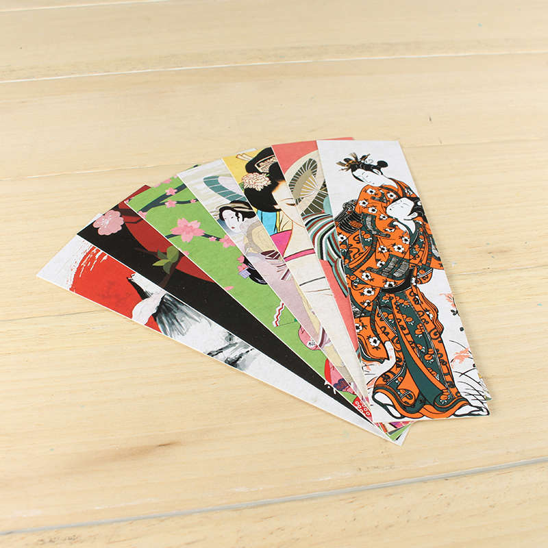 30pcs/lot Cute Kawaii Paper Bookmark Vintage Japanese Style Book Marks For Kids School Materials