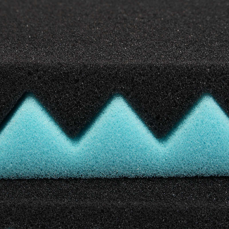 6Pcs Studio Foam Acoustic Wedge Soundproofing Tiles 30×30×2.5CM