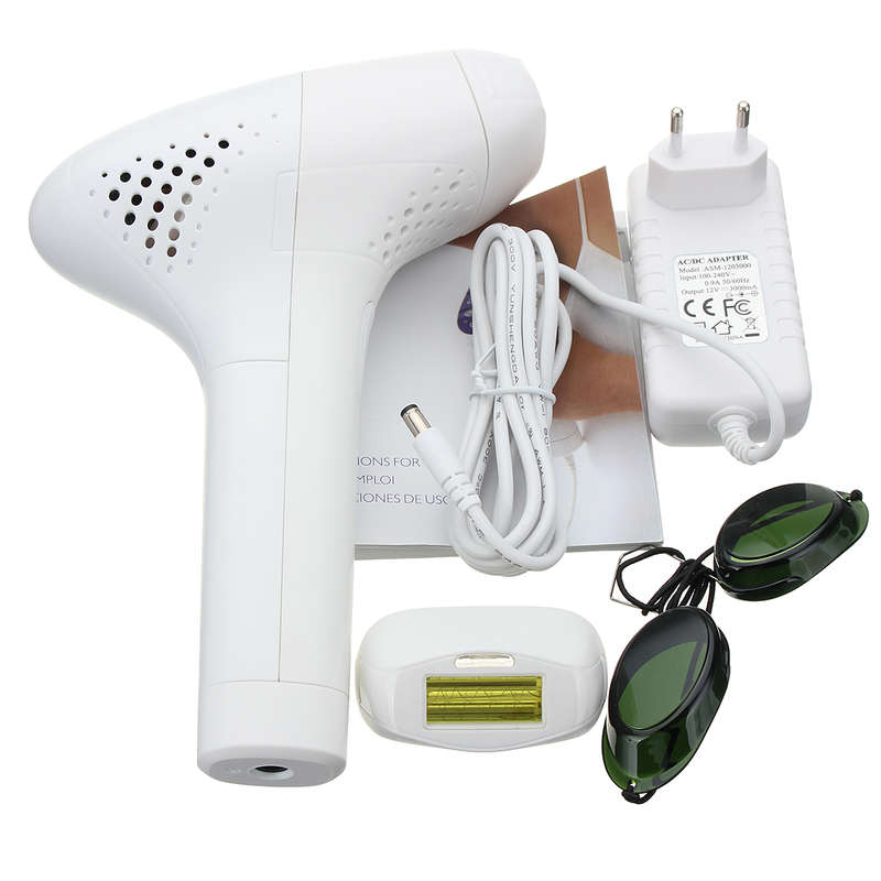 300000 Pulses IPL Laser Electric Full Body Permanent Hair Removal Epilator Machine Face or Body Home