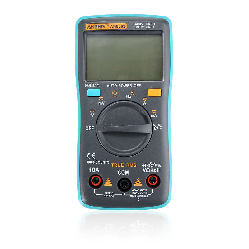 ANENG AN8002 Digital True RMS 6000 Counts Multimeter