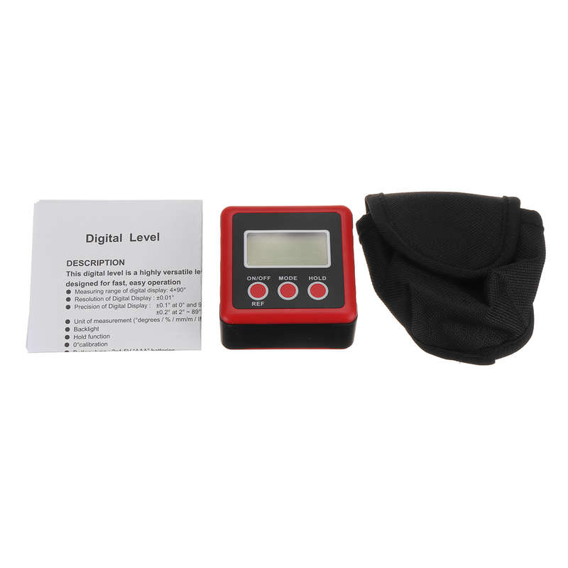 Digital Protractor Angle Finder Digital Protractor Inclinometer Spirit Level Ruler