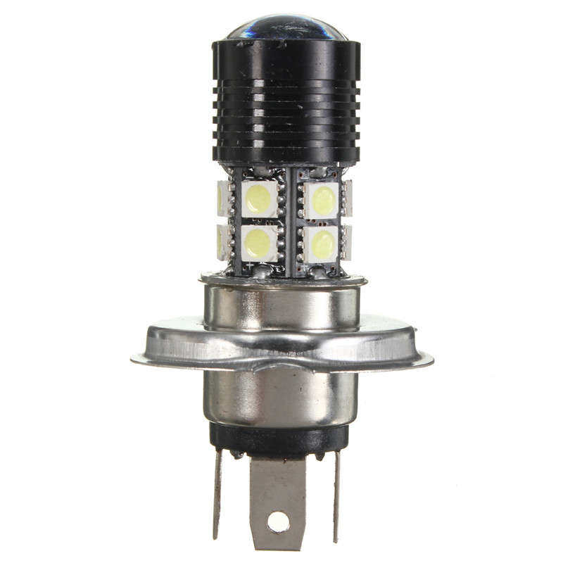 H4 12W White 5050 12SMD LED Car Head Light Bulb