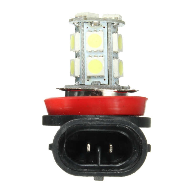 Pair Super White 6000K H11 H8 H9 LED Car Headlight Fog DRL Driving Light Lamp Bulbs