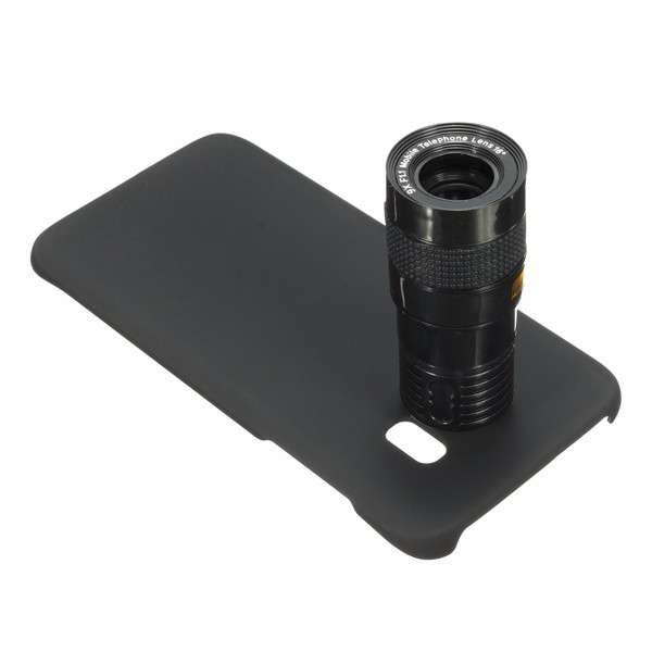 4 in 1 Phone Lens 9X Zoom Telephoto Marco Camera Lens Kit with Case for Samsung Galaxy S7 Edge