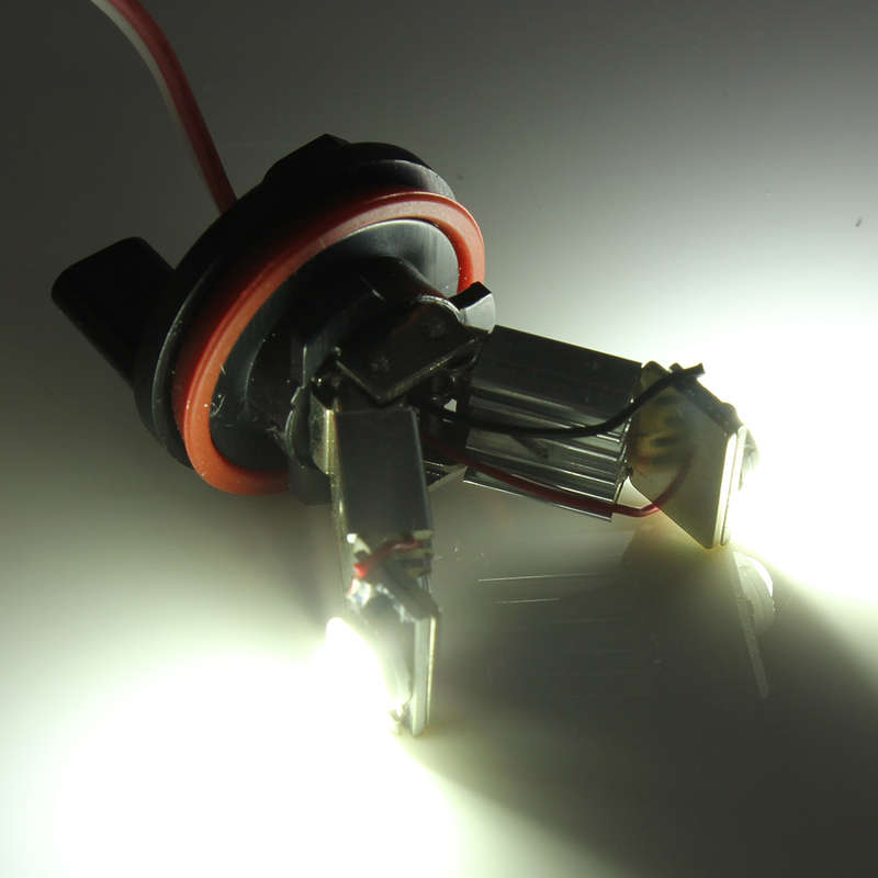 LED Angel Eyes Halo RING Light H8 Bulb Error Free For BMW EE90 E91 E92 E93