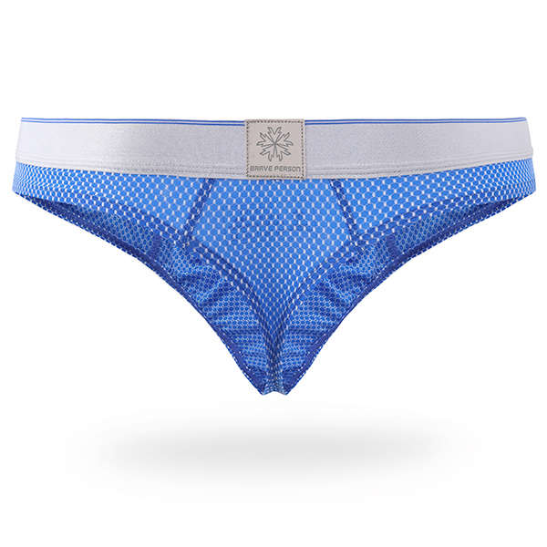 BRAVE PERSON Mens Sexy Jacquard G-string Thongs T-back Briefs