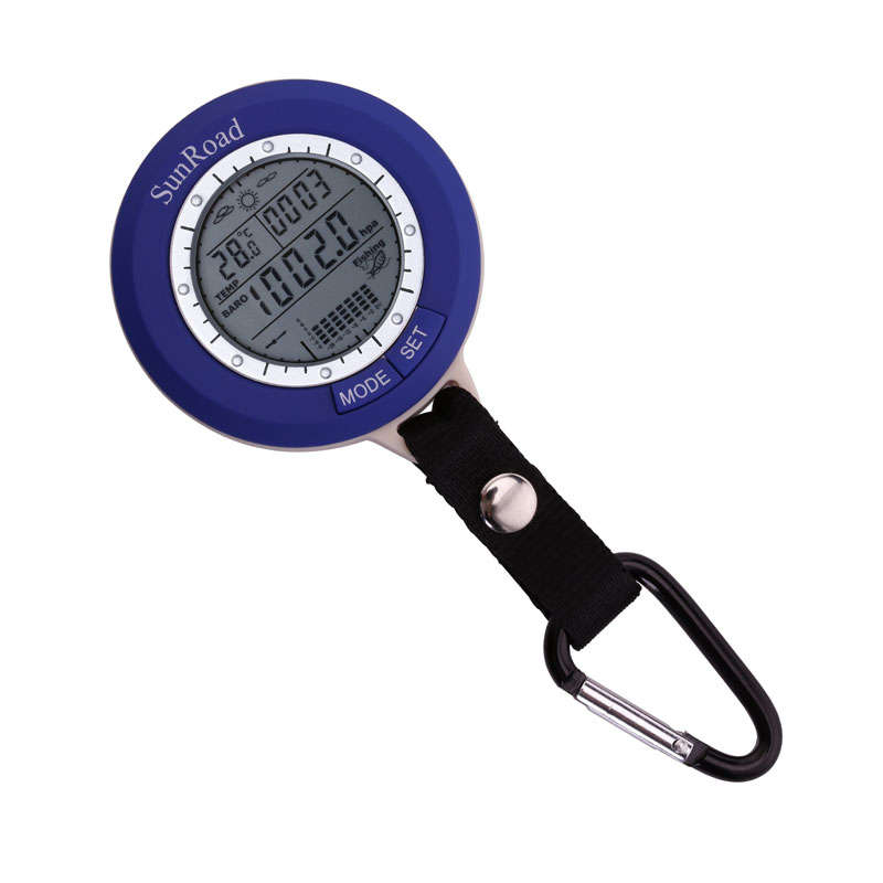 Sunroad SR204 Fishing Digital Barometer Multifunction IPX 4 Waterproof Barometer Thermometer Timer
