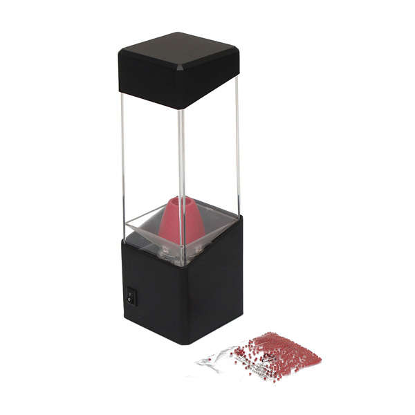 LED Water Table Light Lamp Volcano Aquarium Tank Red Relaxing Bedside Mood Light Gift Decor