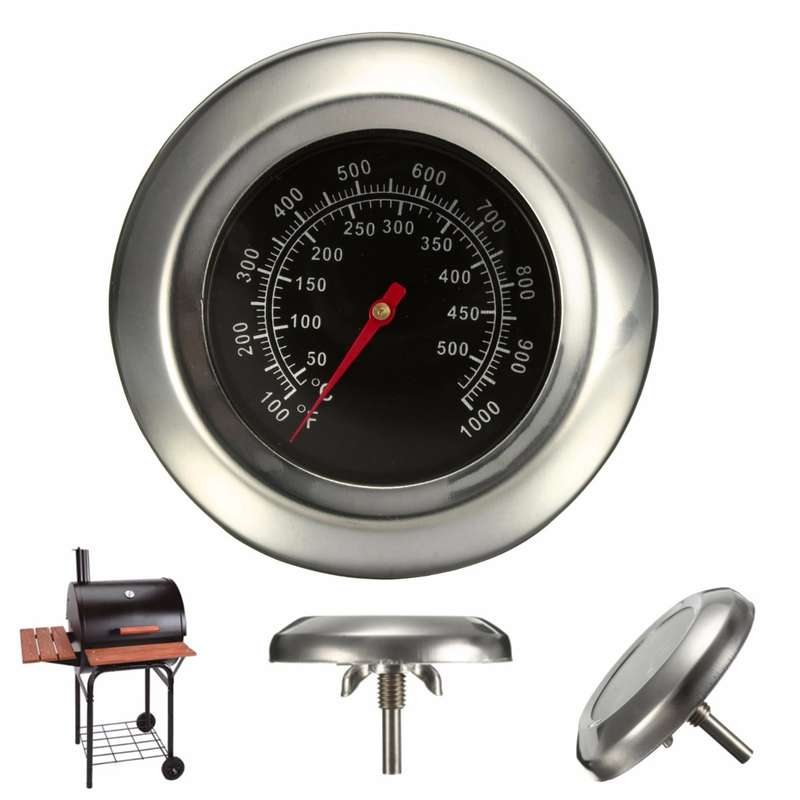 50~500deg BBQ Grill Meat Thermometer Gauge Gage Cooking Food Household Kitchen Tools