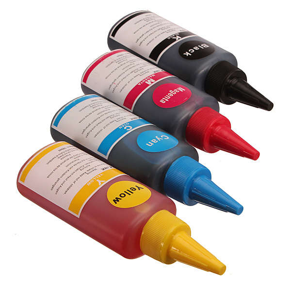 100ML Refill Ink for HP Canon Samsung Lexmark Epson Dell Brother Inkjet Printer