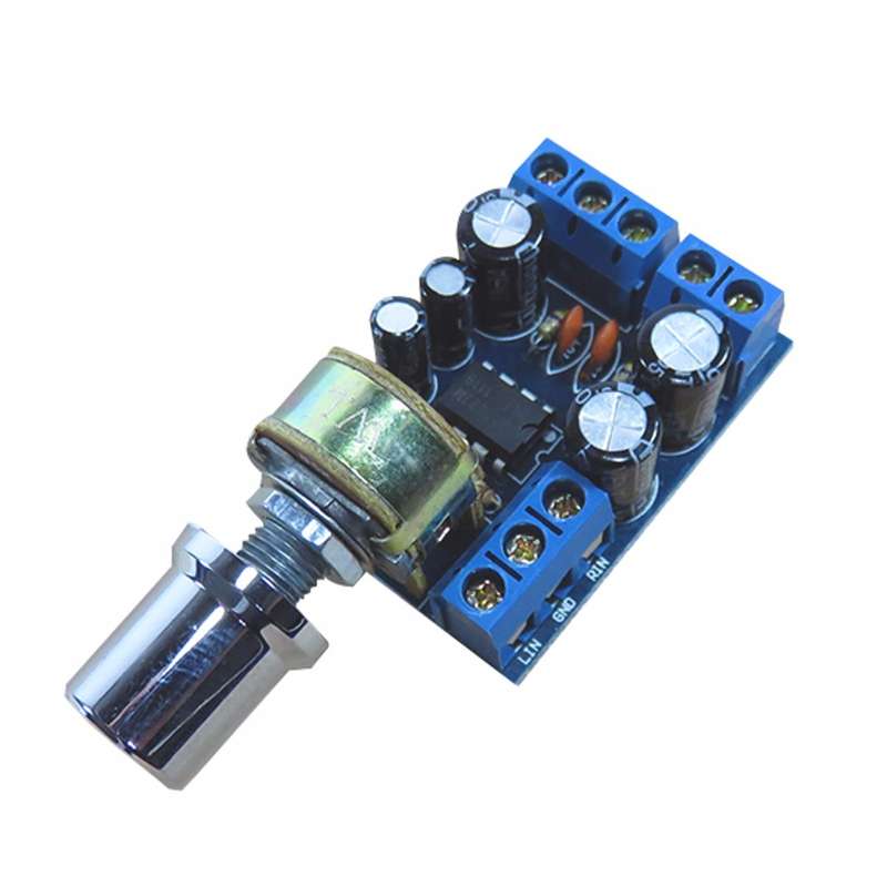 TDA2822M 1W x 2 Dual Channel Audio Amplifier Stereo Module Board Volume Control