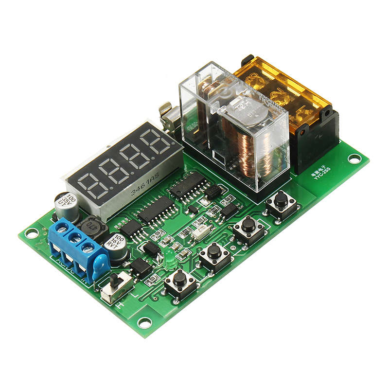Time Delay Relay Module Control Board DC AC Trigger Cycle Timer Switch Function