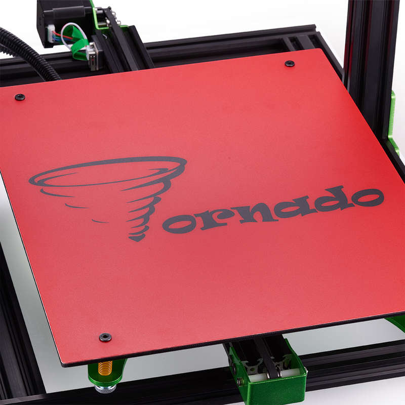 TEVO Tornado DIY 3D Printer Kit 300*300*400mm Large Printing Size 1.75mm 0.4mm Nozzle Support Off-