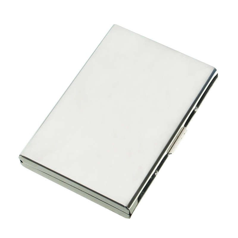 Waterproof Protection Aluminum Pocket Wallet Business Credit Card Portable Case