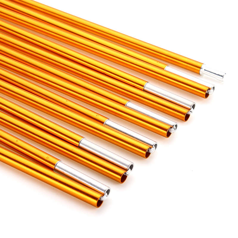 13 Sections 4.5M Aluminum Alloy Folding Tent Pole Light Weight Rod Tent Accessories