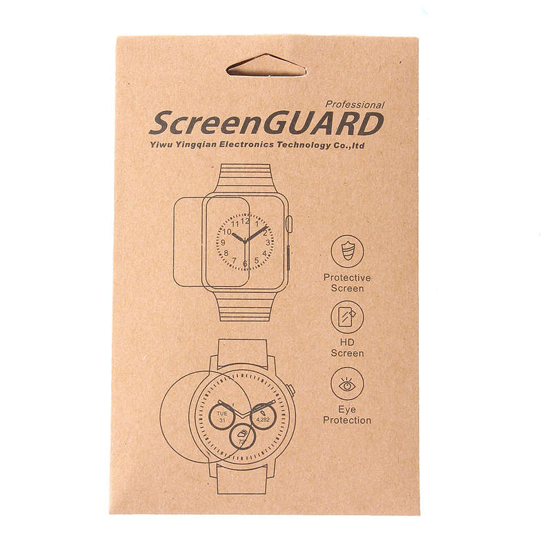 9H Premium Ultra Thin Explosion Proof Tempered Glass Screen Protector for Fossil Q Wander Watch