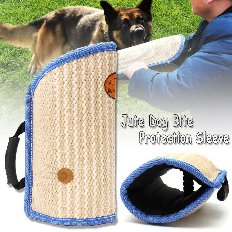 Jute Dog Bite Protection Arm Sleeve For Training Young Dogs Police Schutzhund