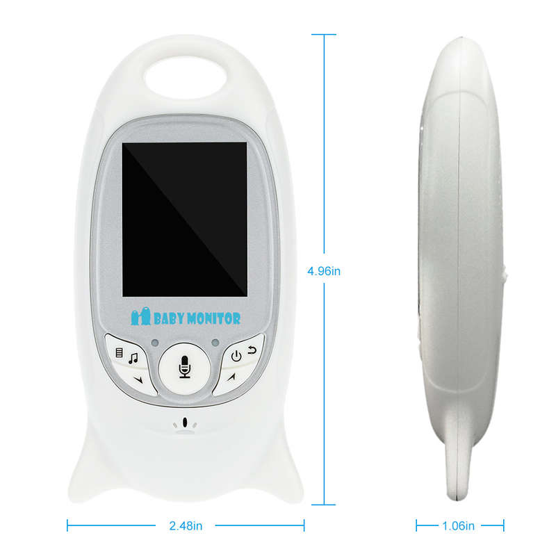 Vvcare VB601 2.4G Wireless Baby Monitor 2 inch Electronic Babysitter Nanny Security Camera Two-way A