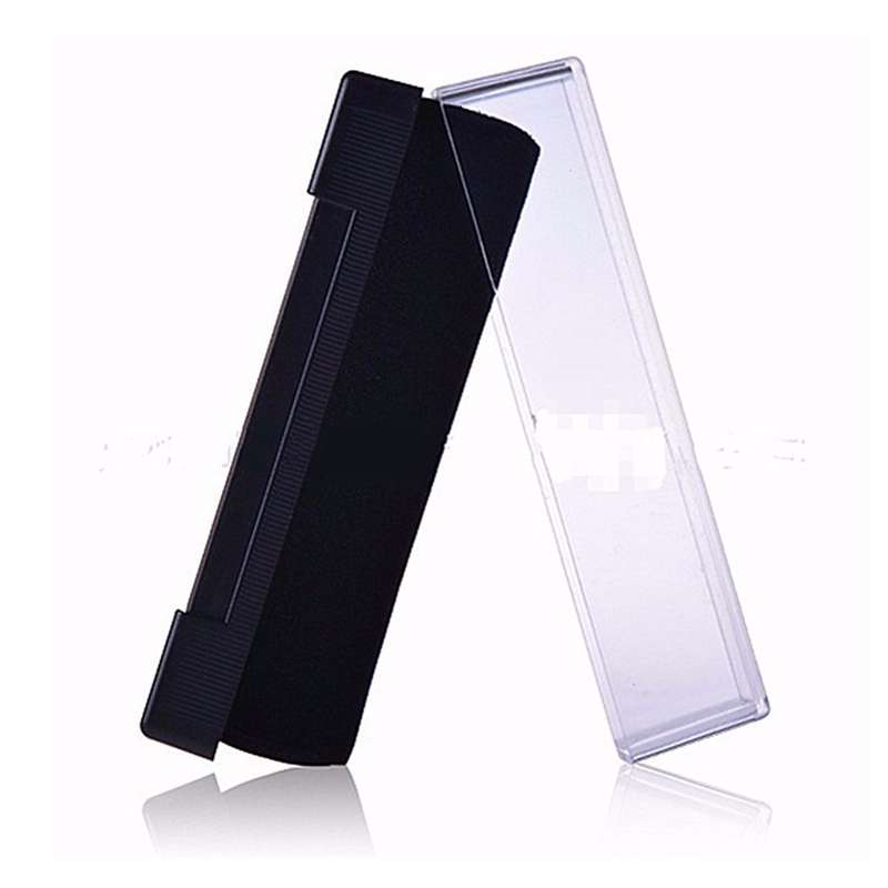 Record Cleaning Kit Velvet Brush Stylus Cleaner Anti Dirt Dust Brush Black